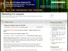 Tablet Screenshot of motownknights.com